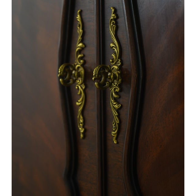 Henkel Harris Mahogany Document Secretary Desk For Sale - Image 9 of 18