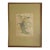 Framed Elyse Ashe Lorde Print "My Dress", - Chinese, Deco, Hollywood Regency For Sale