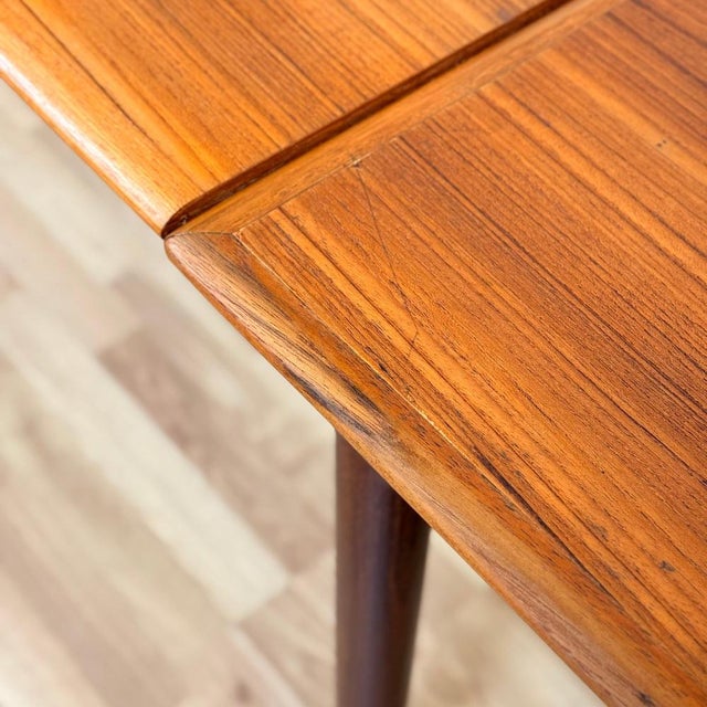 Small Square Dining Table in Teak, Denmark, 1950s-1960s For Sale - Image 9 of 13