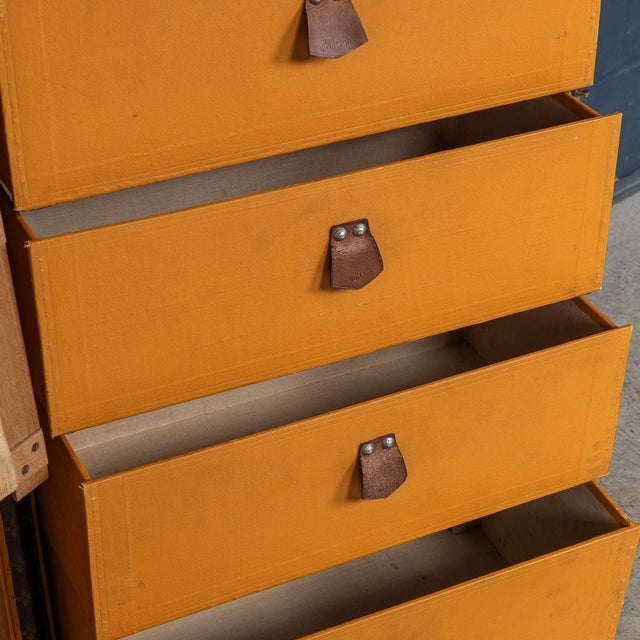 20th Century Wardrobe Trunk in Monogram Canvas from Louis Vuitton, France, 1930s For Sale - Image 17 of 18