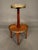 Elegant 19th-century French Neoclassical style tiered side table dating to circa 1890. Crafted in what appears to be...