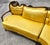Canary Yellow Vintage French Marie Antoinette Sectional Sofa For Sale - Image 8 of 18