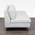 CB2 Cb2 Cielo Modern White Upholstered Loveseat For Sale - Image 4 of 8