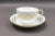 Late 20th Century Minton England S600 Gold Laurel Leaves Light Blue Tea Cup & Saucer Set- 8 Pieces For Sale In Miami - Image 6 of 10