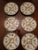 Antique Chinese Porcelain Set of Six Rose Canton Plates For Sale - Image 17 of 17