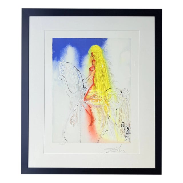 Salvador Dali, Lady Godiva, 1970, Lithograph For Sale