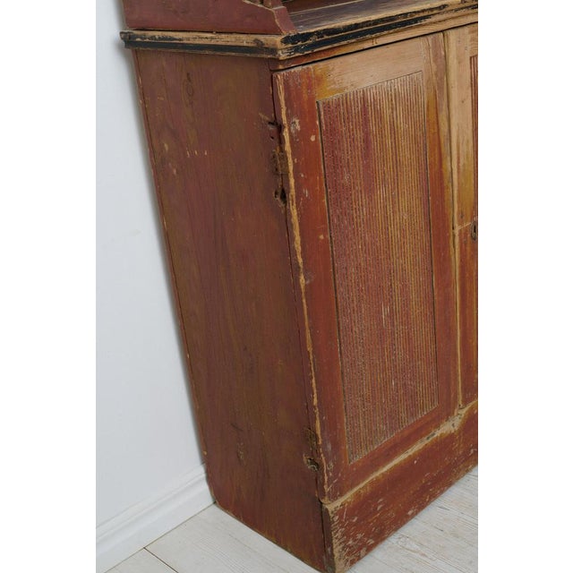 Antique Swedish Pine Sideboard For Sale - Image 10 of 14