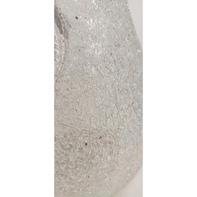 Murano Crystal Vase, Italy, 1970s For Sale - Image 8 of 16
