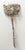 Late 19th Century 19th Century German 800 Silver Asparagus Tongs Serving Utensil For Sale - Image 5 of 9