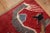Mid-Century Modern Vintage Dragon Tibetan Red Rug - 4' x 7' For Sale - Image 3 of 11