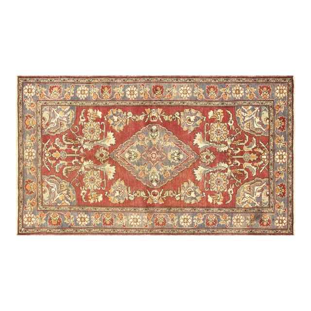1960s Turkish Oushak Rug For Sale