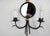 Florentia Florentia Italian Mirrored Electric Sconce For Sale - Image 4 of 9