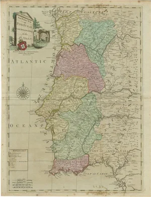 Antique map by Bowles