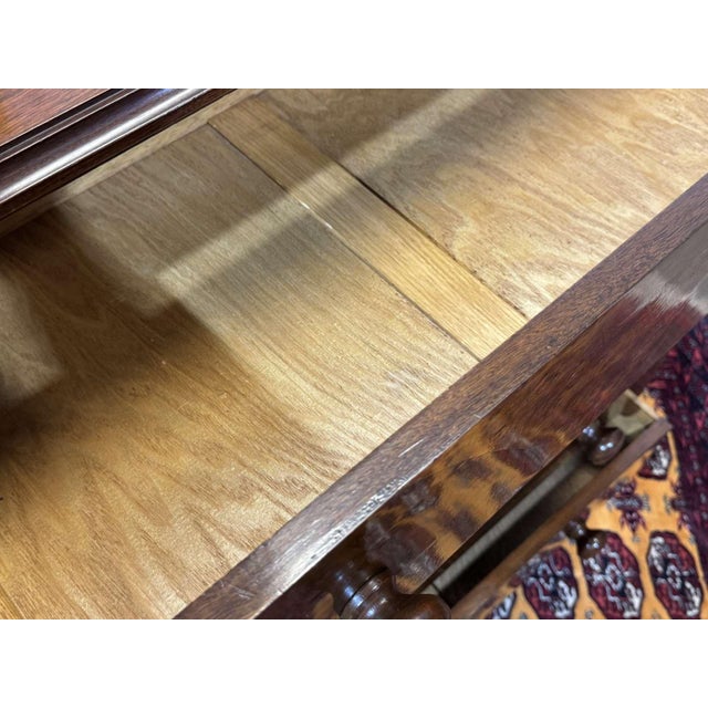 English Chest of Drawers in Walnut Burl and Oak, 1930s For Sale - Image 10 of 18