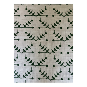 Ottoline Fabric Atomic Trellis Linen Blend 4.25 Continuous Yards