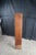 Late 20th Century Primitive Oak 6 Shelf Library Bookcase Bookshelf Office Console 58" For Sale - Image 9 of 10