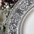 Royal Doulton Set of 10 Royal Doulton "Baronet" 10 5/8" dinner plates // black and white scroll design // 1968-1983 // classic fine china // replacement For Sale - Image 4 of 8