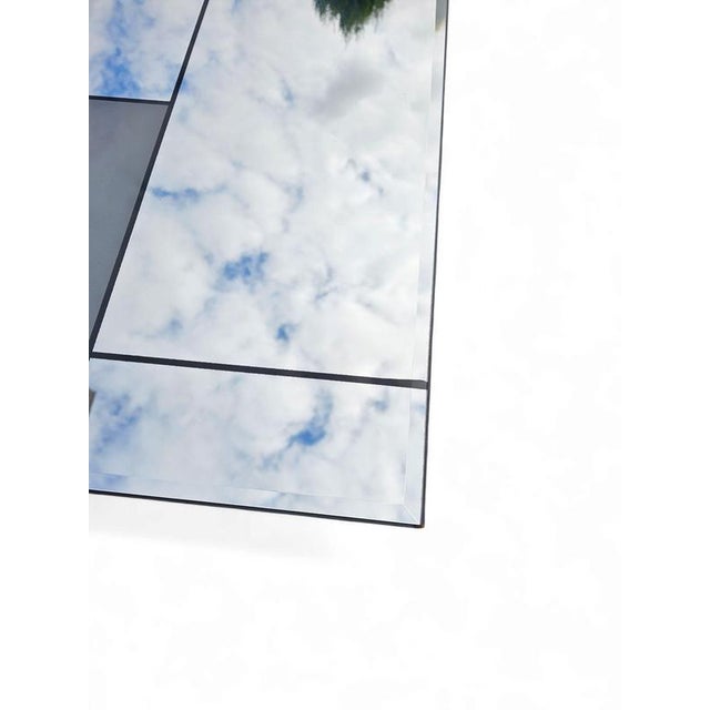 Large Vintage Mondrian Mirror For Sale - Image 3 of 10