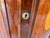 19th Century English Georgian-Style Mahogany Corner Cabinet For Sale - Image 9 of 17