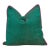 Ketki Green Dotted Ahir Handloom Pillow For Sale