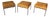 1950s Upholstered Wrought Iron Based Stools Attributed to Paul McCobb - Set of Three For Sale
