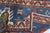Late 20th Century Modern Geometric Wool Rug With Vibrant Blue Field & Bold Tribal Motifs -4' 5'' X 6' 4'' For Sale - Image 11 of 11