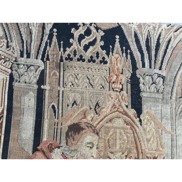 French Needlepoint Tapestry For Sale - Image 5 of 14