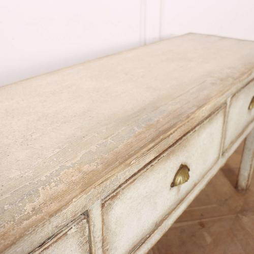 English Painted Dresser Base For Sale - Image 9 of 10