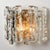 Vintage Ice Glass Wall Sconce by J.T. Kalmar, 1970s For Sale - Image 15 of 18