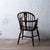 Brown English Windsor Chair With Crinoline Stretcher, 19th Century For Sale - Image 8 of 9