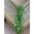 Italian Rectangular Mirror in Murano Glass with Green Floral Carved Accents by Simoeng for Simoeng For Sale - Image 12 of 13