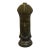 1969 Vintage Old Crow Ceramic Chessmen Decanter - Dark Bishop For Sale
