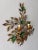 Maison Baguès Style 3 Lights Green Crystal Flowers Tole Bow Sconces, Circa 1940 For Sale - Image 10 of 13