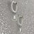 Metal Natural Sapphire Diamond Dangle Earrings 14k WG 1.16 TCW Certified For Sale - Image 7 of 12