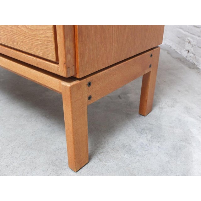 Decorative N-Line Bar Cabinet in Oak by Gebroeders Neirinck, 1968 For Sale - Image 13 of 18