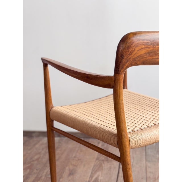 Mid-Century Modern Armchairs in Oak by Niels O. Møller for JL Mollers Møbelfabrik, 1950, Set of 2 For Sale - Image 13 of 17