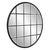 The round Superior Mirror resembles a beautifully paneled window. The metal frame is finished in an oil rubbed bronze to...