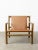 Mid-Century Modern Scandinavian Armchair in Wood and Brown Leatherette, 1960s For Sale - Image 9 of 18