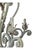 Early 20th Century Wrought Iron Chandelier 36" For Sale - Image 10 of 11