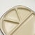 Set of four geometric compartment plates produced by Rosenthal in Germany as part of the Studio-Linie. Made from warm...