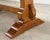 Country French Provincial Oak Farmhouse Trestle Dining Table 8 Ft For Sale - Image 13 of 18