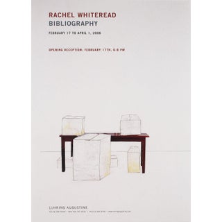 Rachel Whiteread, Bibliography, 2006 Poster For Sale