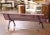 Metal Early 20th Century French Painted Iron Garden Bench With Perforated Seat For Sale - Image 7 of 7