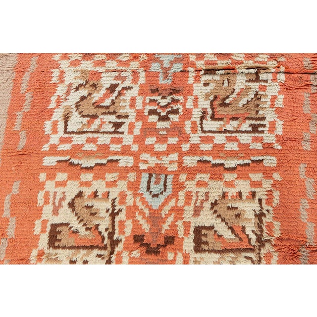 Swedish Rya Rug by Impi Sotavalta Doris Leslie Blau Collection For Sale - Image 10 of 10