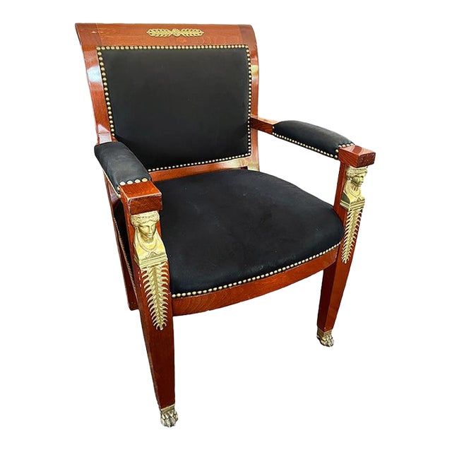 19th Century Neoclassical Style Directoire Chair For Sale