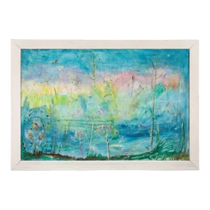 Large Contemporary Impressionist Oil on Canvas, Sven Berlin