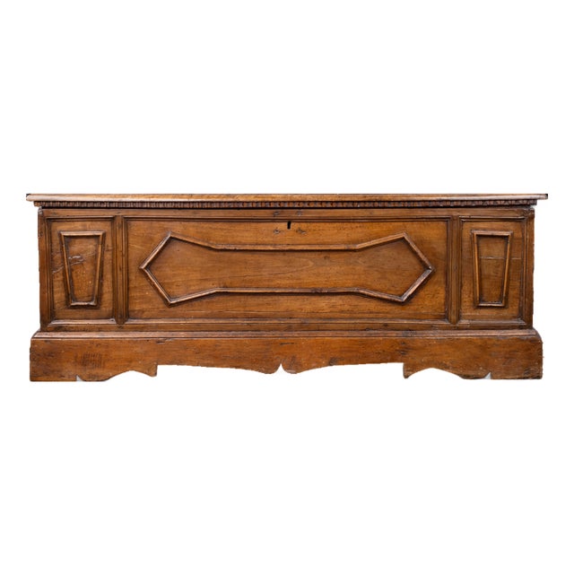 19th Century Italian Blanket Chest For Sale