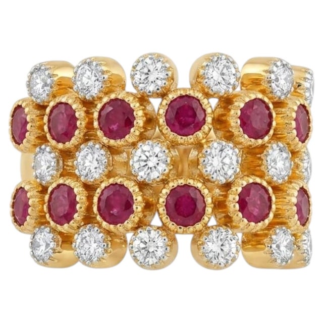 Natural Ruby 2.69cts Ring in 14k Gold For Sale - Image 4 of 8