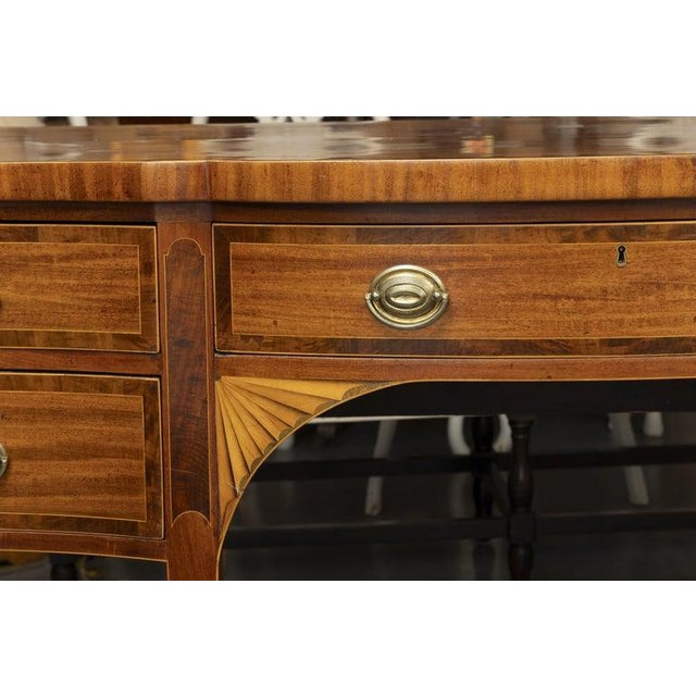 George III Style Mahogany Sideboard, Hand-Crafted, England, Circa 1800 For Sale - Image 11 of 12