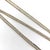 This vintage sterling silver chain consists of interlocking circular belcher links. It has a great long length of 34” and...